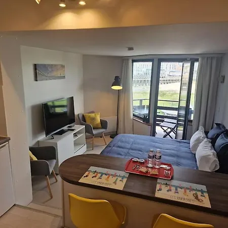 Le Cocooning-studio Marina Avec Terrasse Vue Et * دوفييل
